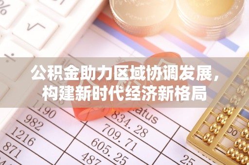 嘉模堂区公积金助力区域协调发展，构建新时代经济新格局