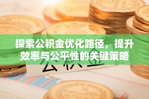 嘉模堂区探索公积金优化路径，提升效率与公平性的关键策略