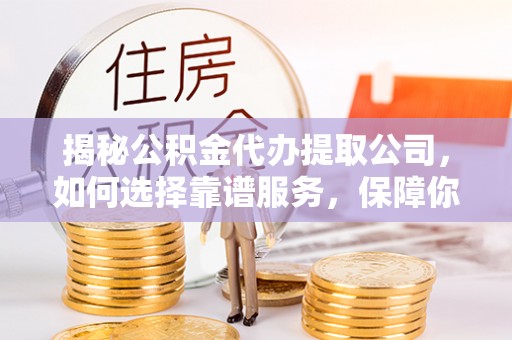 嘉模堂区揭秘公积金代办提取公司，如何选择靠谱服务，保障你的资金安全