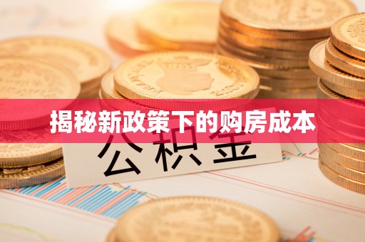 嘉模堂区揭秘新政策下的购房成本